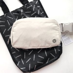 NWT lululemon Everywhere Belt Bag - White Opal